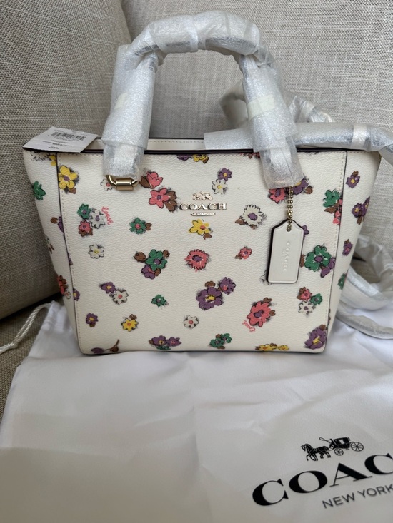 Coach Handbags - Coach Floral Alice tote bag NWT